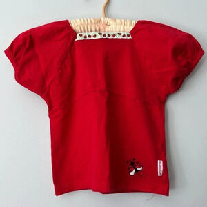 Vintage Healthtex Ladybug Red Shirt |  Size 6
